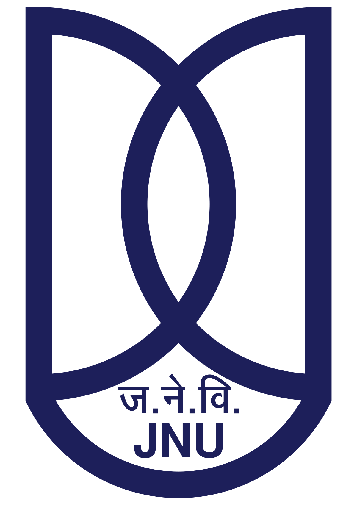 JNU (Jawaharlal Nehru University) Logo