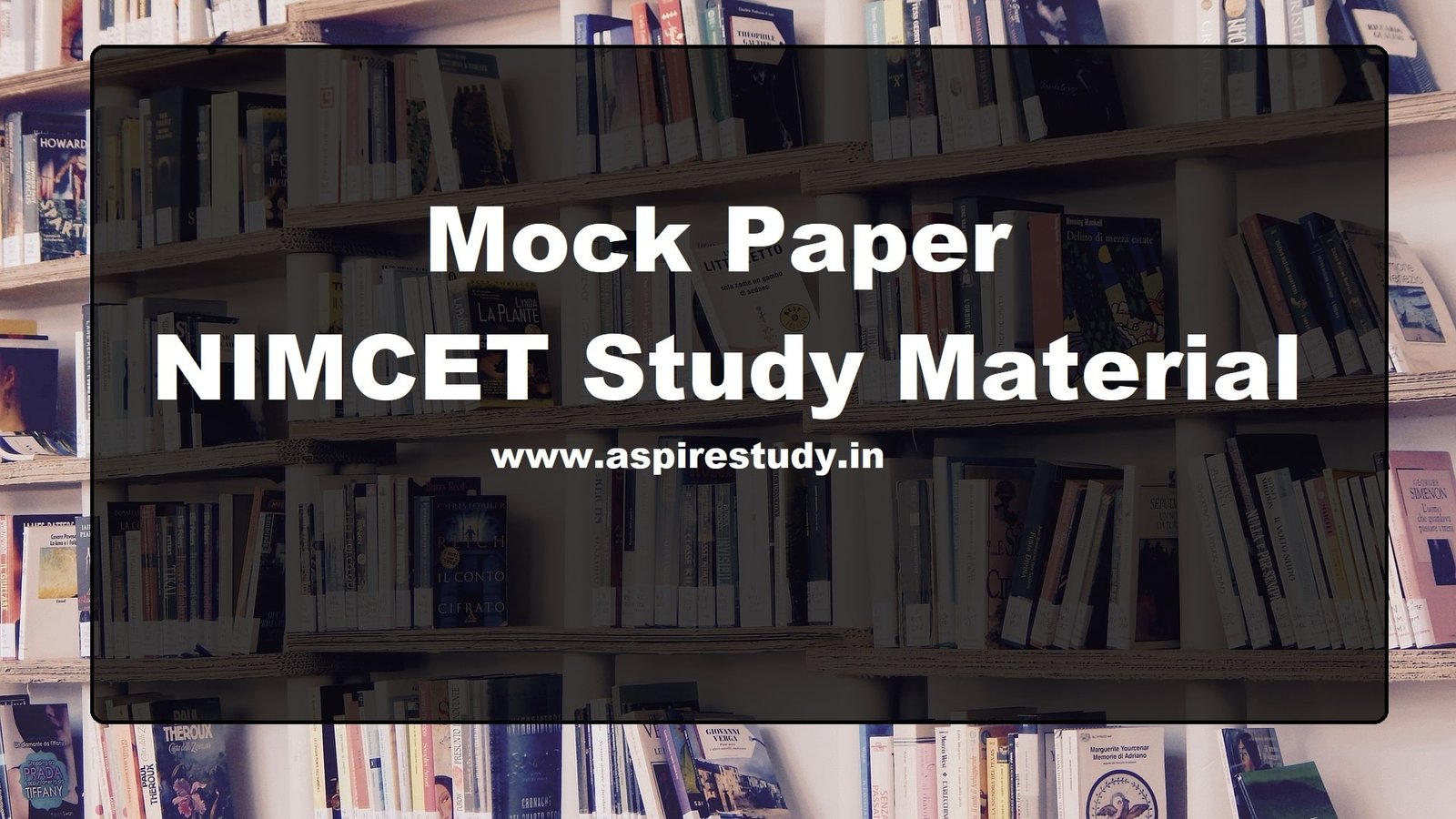 NIMCET Free Study Material